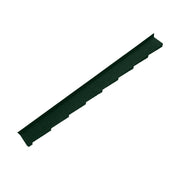 An image showing a Britmet Plaintile Roof Side Wall Left Hand strip in the colour Tartan Green