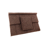 An image showing a Britmet Plaintile Roof Vent in the colour Rustic Brown