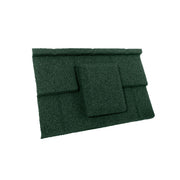 An image showing a Britmet Plaintile Roof Vent in the colour Tartan Green