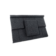 An image showing a Britmet Plaintile Roof Vent in the colour Titanium Grey