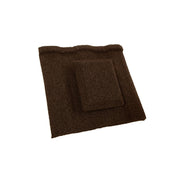 An image showing a Britmet Profile 49 Roof vent in the colour Bramble Brown 