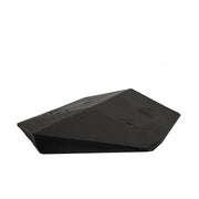 An image of a Britmet Roof Ridge End Cap 90 in the colour Charcoal