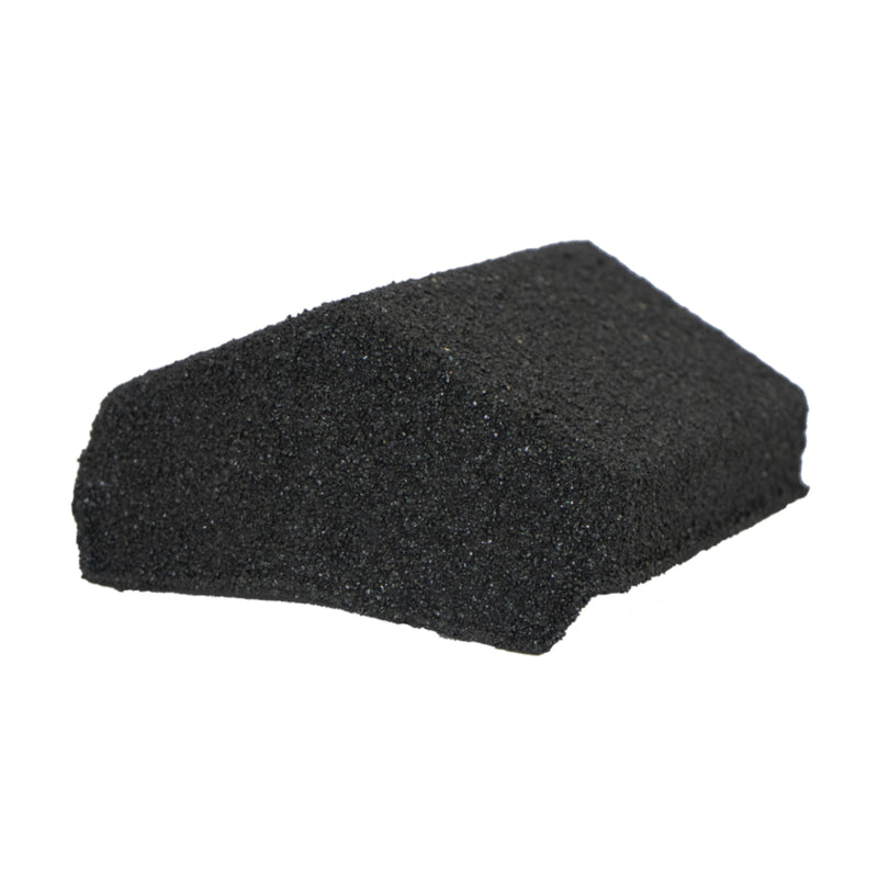 An image showing a Britmet Roof Shingle End Cap 135 in the colour Rustic Raven