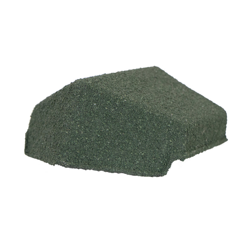 An image showing a Britmet Roof Shingle End Cap 90 in the colour Tartan Green