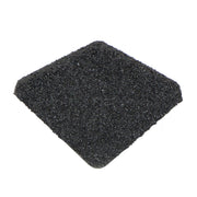 An image showing a Britmet Roof Shingle Ridge End Cap in the colour Rustic Raven