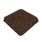 An image showing a Britmet Roof Shingle Ridge End Cap in the colour Rustic Brown
