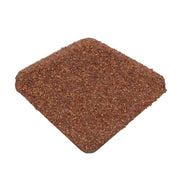 An image showing a Britmet Roof Shingle Ridge End Cap in the colour Rustic Terracotta