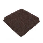An image showing a Britmet Roof Shingle Ridge End Cap in the colour Smoked Oak
