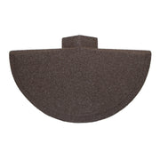 An image showing a Britmet Roof Shingle Universal Top Cap in a colour Bramble Brown