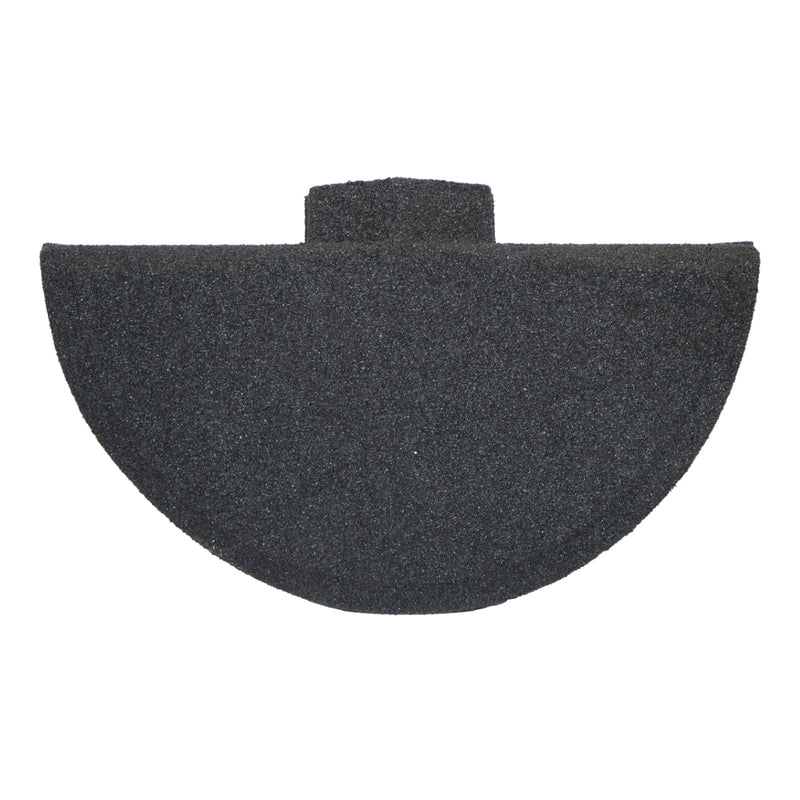 An image showing a Britmet Roof Shingle Universal Top Cap in a colour Rustic Raven