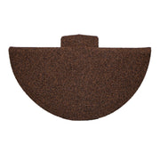 An image showing a Britmet Roof Shingle Universal Top Cap in a colour Rustic Brown