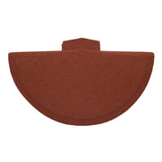 An image showing a Britmet Roof Shingle Universal Top Cap in a colour Rustic Red