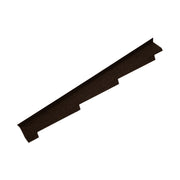 An image showing a Britmet Roof Side Wall Left Hand in the colour Bramble Brown