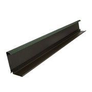 An image of a Britmet Two-Part Roof Barge Soaker in the colour Tartan Green.