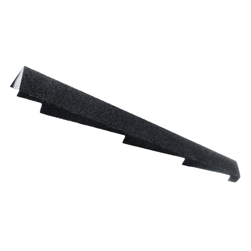 An image of a Britmet Right hand side Roof Verge in Titanium Grey