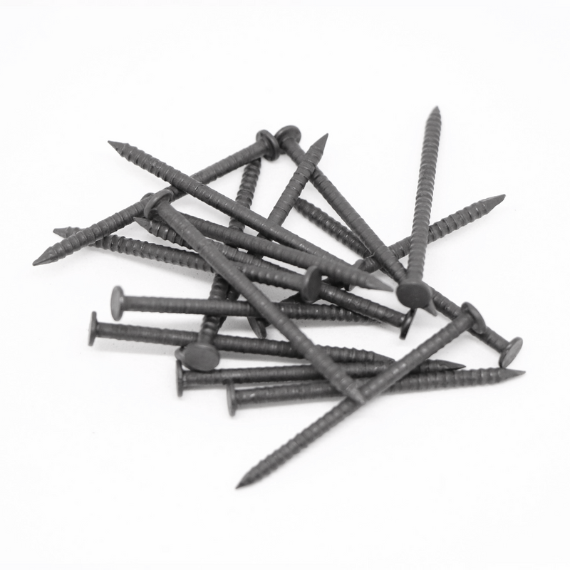 An image of Britmet Shingle Roofing Nails that are 30mm in size and have a protective Black coating