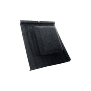 An image showing a Britmet Slate 2000 Roof Tile Vent in the colour Titanium Grey