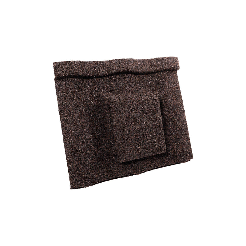 An image showing a Britmet VIllatile Roof Tile Vent in the colour Rustic Brown