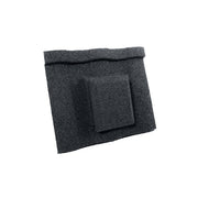 An image showing a Britmet VIllatile Roof Tile Vent in the colour Titanium Grey