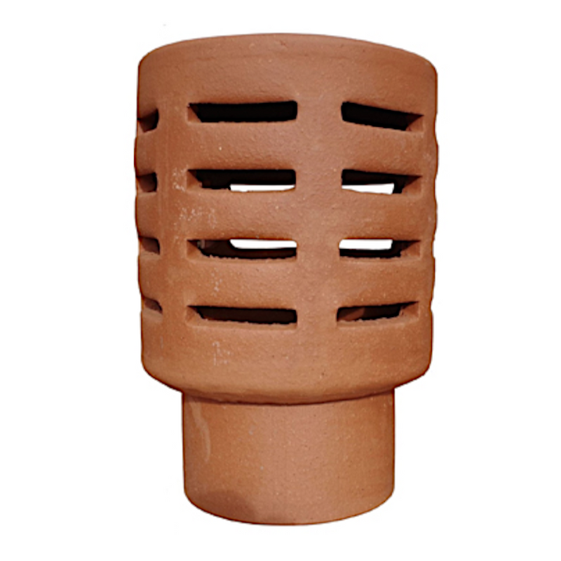 An image showing a Clay Gas Terminal in Red. It is 185mm X 245mm in size