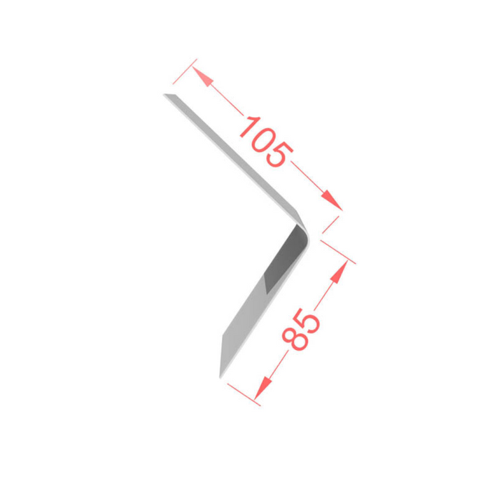 An image of a Cromar External Raised Angle Trim 105mm x 85m