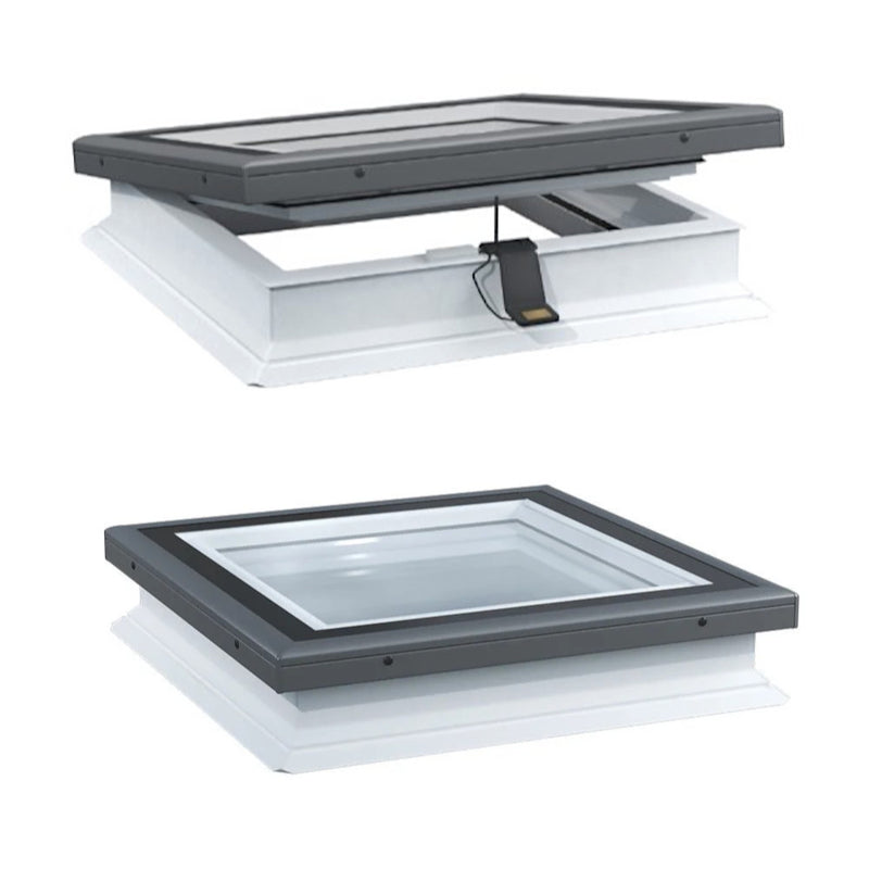An image of Dakea Fixed and Vented Flat Roof Windows FGT B200 and FRF B600