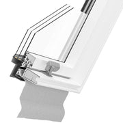 An image showing a cross section of a Dakea Better Energy Centre Pivot Roof Window KAV B1500