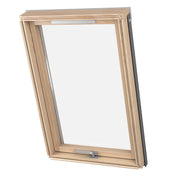 An image of  a Dakea Better Energy Centre Pivot Roof Window with a Pine finish KAV B1500