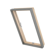 An image of a Dakea Insulation Foam Collar IFC attached to a window frame to show how its finished.