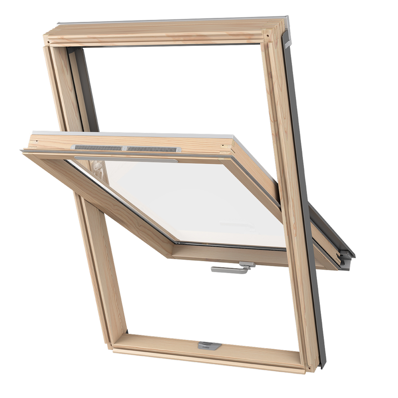 An image of a Dakea Optima Pine KAV B900H when it is open.