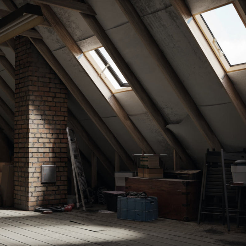 An image showing KFE Control Wylaz dachowy Dakea lifestyle