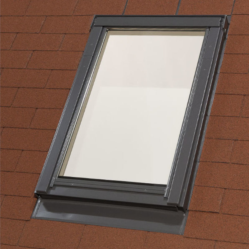 An image of the Dakea Slate Flashing KSF fitted to a window to show how it looks.