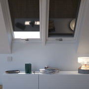 An image showing Dakea Solar Roller Shutters - SSR from the inside of a room to show what they look like.