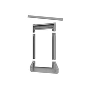 An image showing Dakea Tile Flashing For Interlocking Flat Tiles KFT