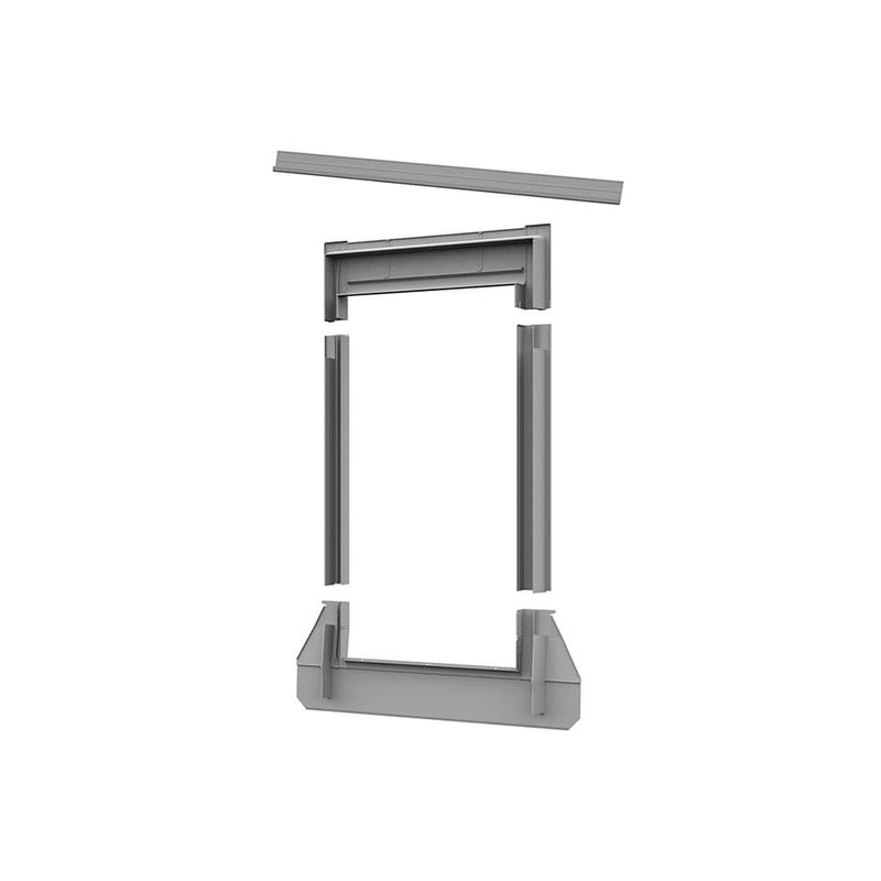 An image showing Dakea Tile Flashing For Interlocking Flat Tiles KFT
