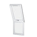 An image showing the Dakea Vertica Energy Vertical Fixed Extension Pitched Roofing Window in White KAN B1610