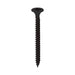 An image of a Drywall Screw PH2 Fine Black in the size 42mm by 3.5mm against a white background