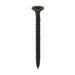 An image of a Drywall Screw PH2 Fine Black in the size 45mm by 3.5mm against a white background