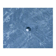 An image of the hole a EDMA Slate Cutter with Hole Punch can make