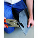 An image of a slate being cut with EDMA Slate Cutter with Hole Punch