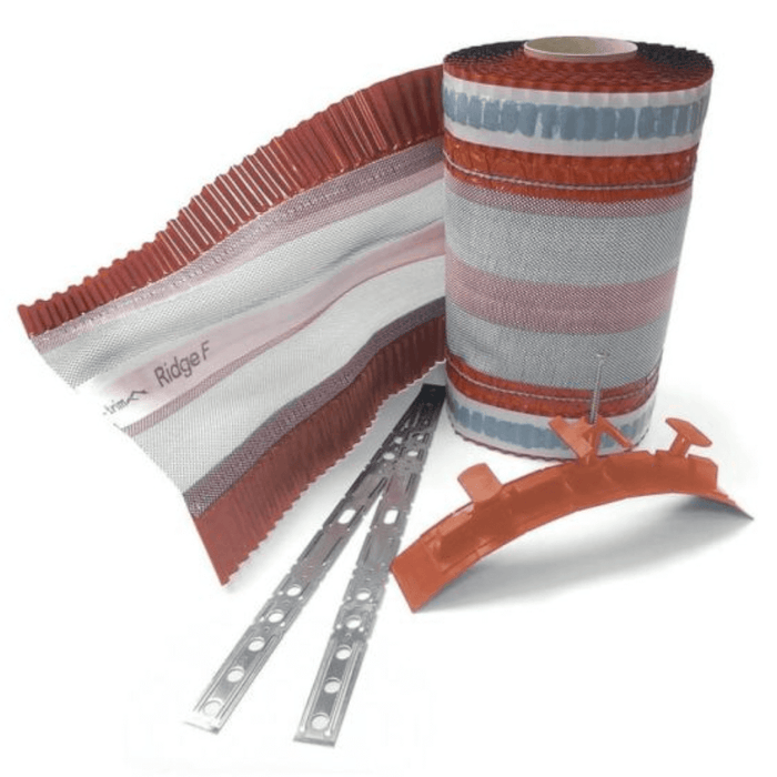 An image of Easy Trim Easy Ridge Roll kit in Terracotta