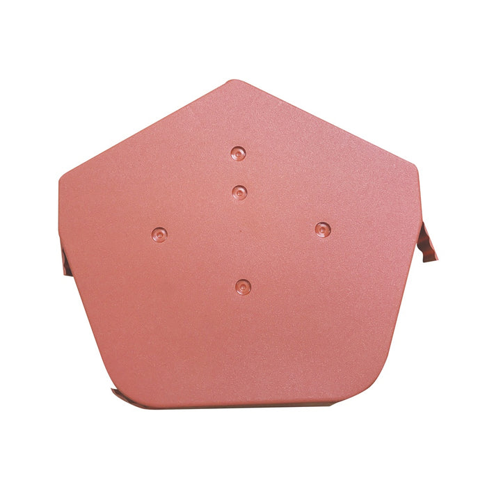 An image of a Terracotta Easy-Trim Ridge angled end cap.