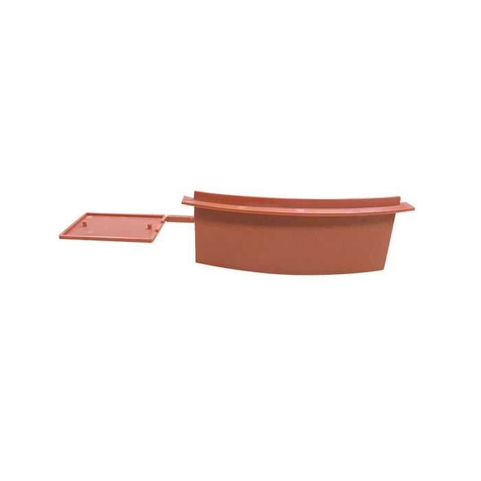 An image of an Easy-Trim Easy Verge Started Kit in Terracotta