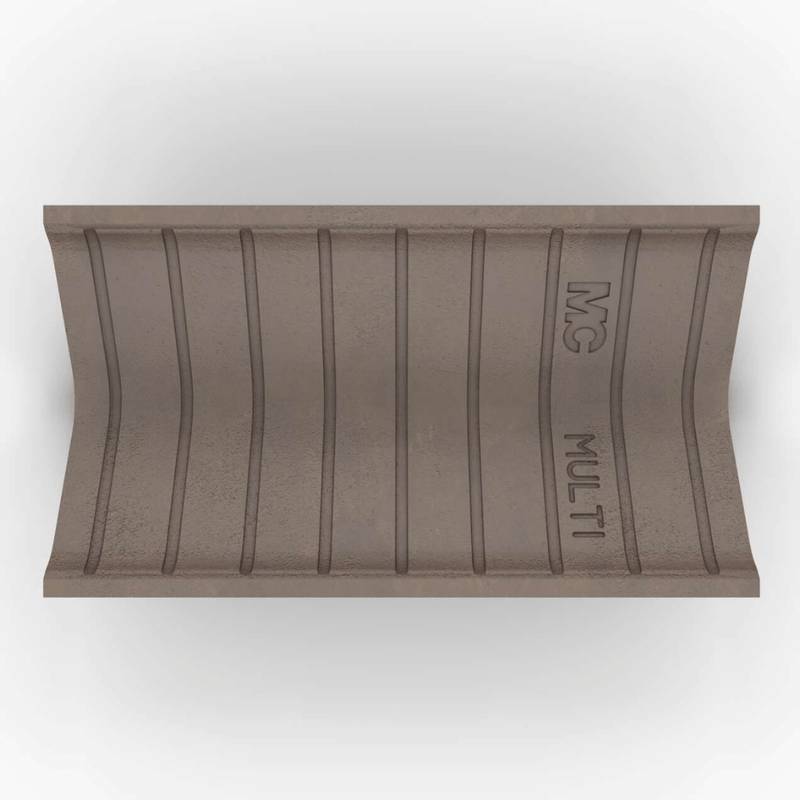 FP McCann Concrete Multi Ridge Roof Tile - Anthracite — Ashbrook ...