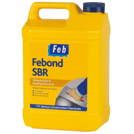 An image of Feb Febond SBR Waterproofer & Bonding Admixture