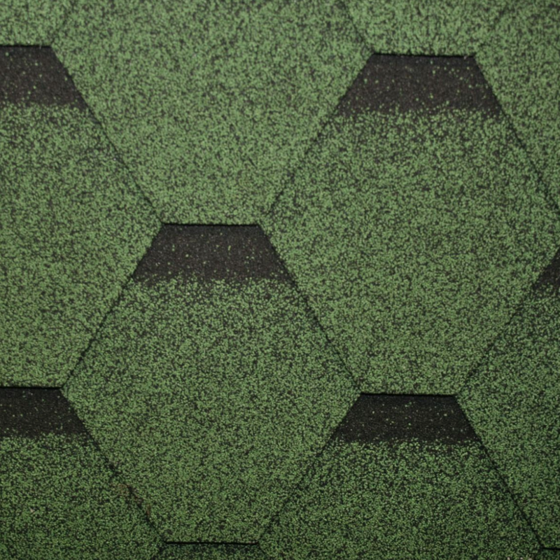 An image of the Felt Products Hexagonal Singles in Green