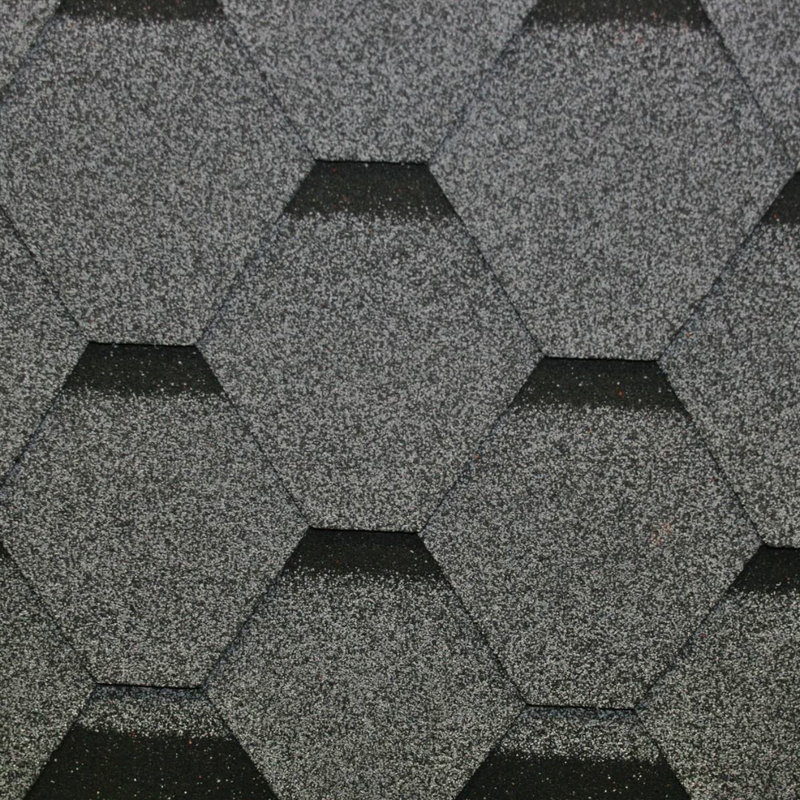An image of the Felt Products Hexagonal Singles in Slate Grey