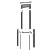 An image showing a Dakea Universal Flashing For Vertical Fixed Roof Windows - KUN