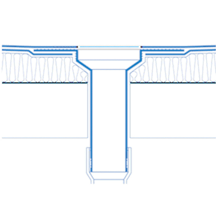 An image of a Flat Roof Flange Drainage Outlet