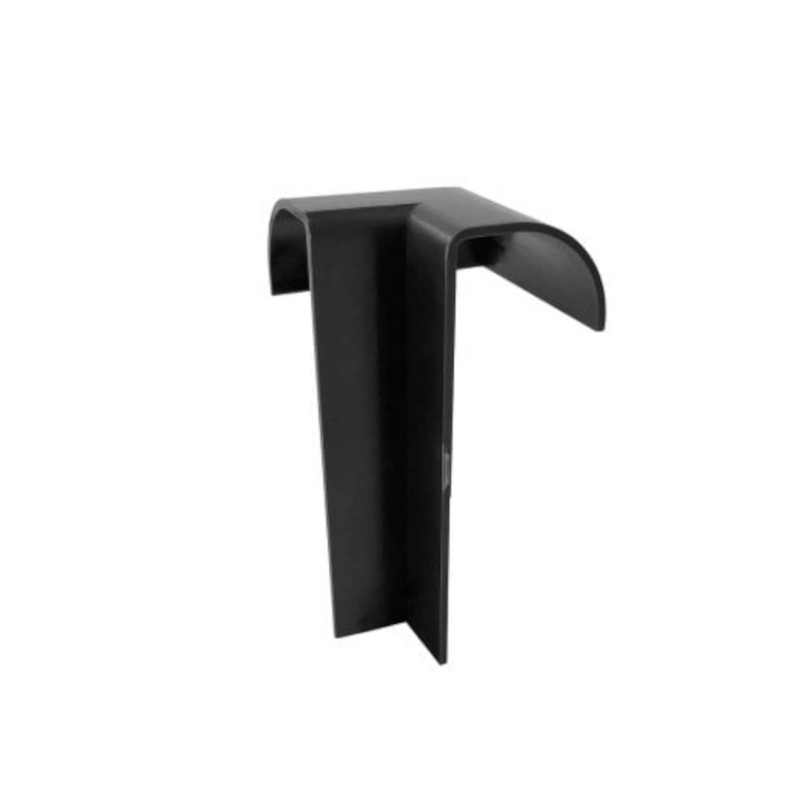 An image of FlexiProof Integra-Trim Raised Kerb Internal Corner, Black